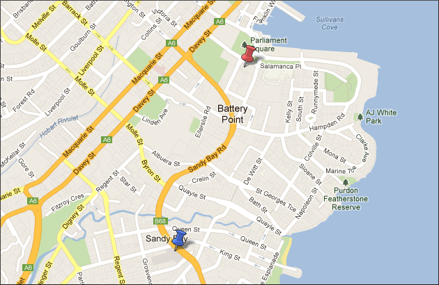 Sandy Bay Newsagency & Salamanca Newsagency locations Sandy Bay Newsagency & Salamanca Newsagency locations
